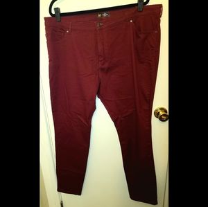 Lee Slim Fit Skinny Jean, Red, Size 24